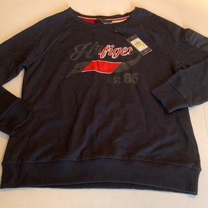 Tommy Hilfiger navy Logo Sweatshirt